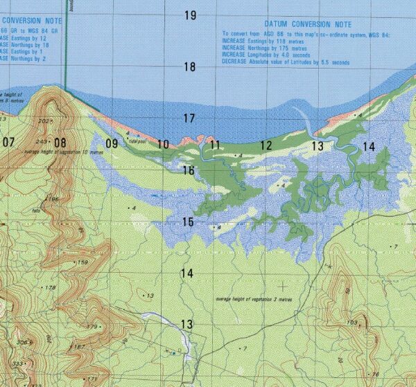 Abbey Peak 1-50000 Topographic Map 7769-2 QLD - Image 2