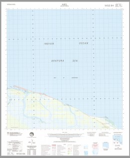 Abel 1-50000 Topographic Map 6465-4 NT