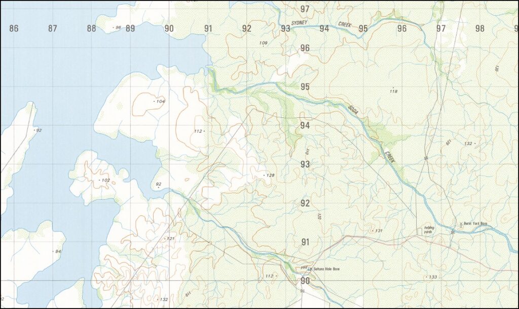 Argyle Downs 150000 Topographic Map 46652 WA Maps, Books & Travel Guides