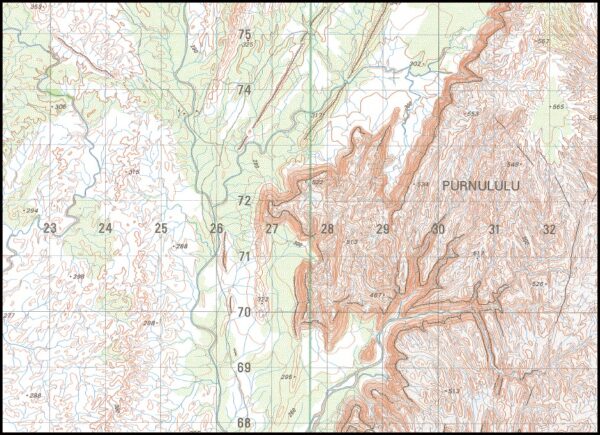 Bungle Bungle 1-50000 Topographic Map 4563-2 WA - Image 2