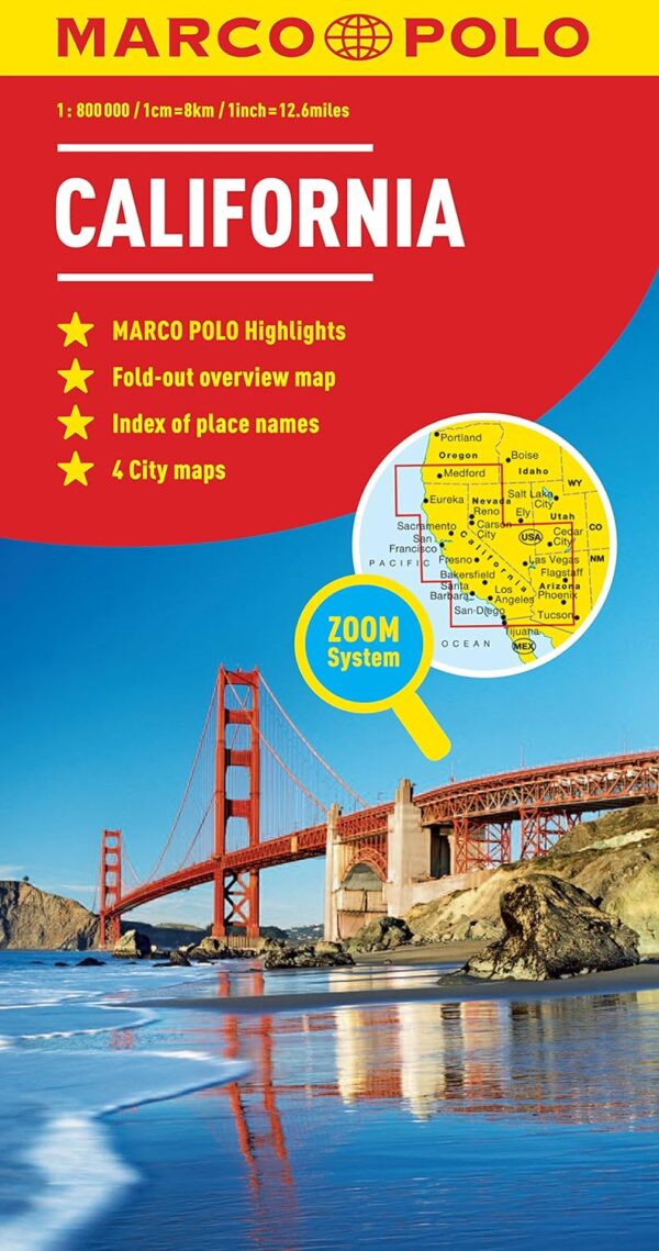 California Map Marco Polo