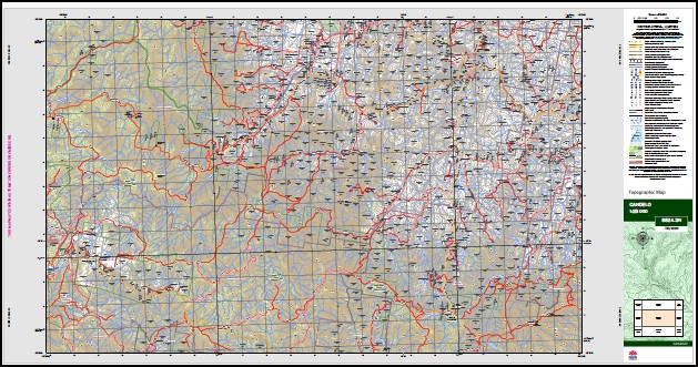 Candelo 1-25,000 NSW Topographic Map 8824-3-N - Image 4