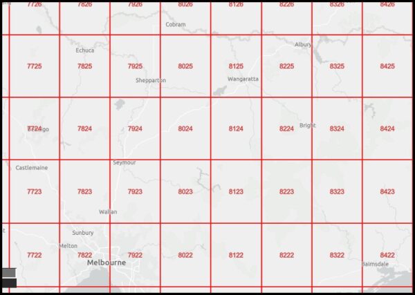 Yea 1-100,000 Topo Map 1981 Edition GA - Image 4