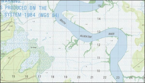 Kapalga 1-50000 Topographic Map 5372-1 NT - Image 2