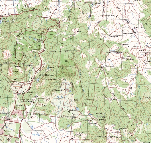 Lancefield 150000 Topographic Map 78233 VICTORIA 1979 Edition Maps