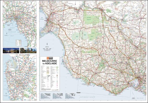 Melbourne to Adelaide Map Hema - Image 3