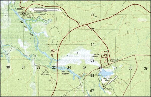 Mount Cahill 1-50000 Topographic Map 5472-3 NT - Image 2