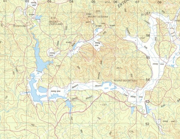 Mount Garnet 1-50000 Topographic Map 7962-4 QLD - Image 2