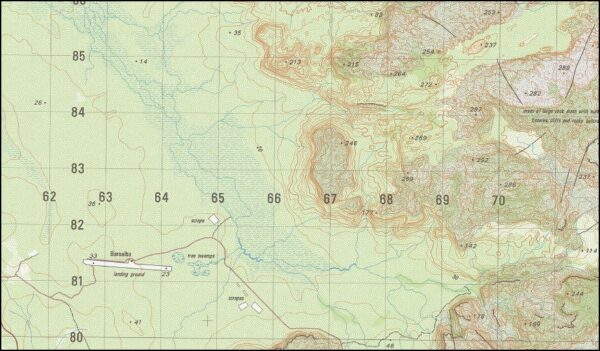 Nourlangie Creek 1-50000 Topographic Map 5472-2 NT - Image 2