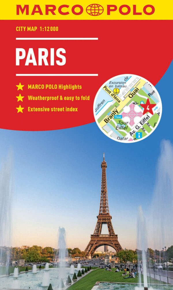 Paris Map Marco Polo