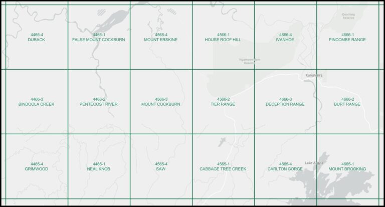 Neal Rd Scale Direction Map Neal Knob 1-50000 Topographic Map 4465-1 WA - Maps, Books & Travel Guides