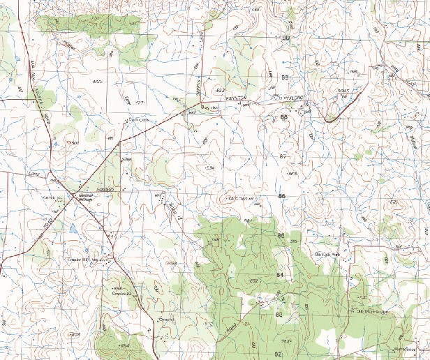 Redesdale 1-50,000 Topographic Map 7823-4 VICTORIA 1981 Edition - Image 2