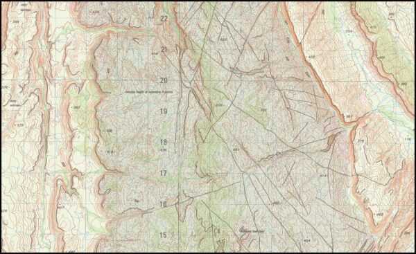 Saw 1-50000 Topographic Map 4565-4 WA - Image 2