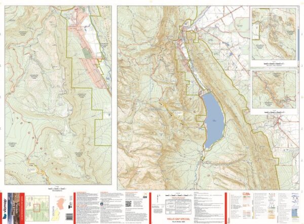 The Grampians Special 1-100,000 Topo Vicmap - Image 4