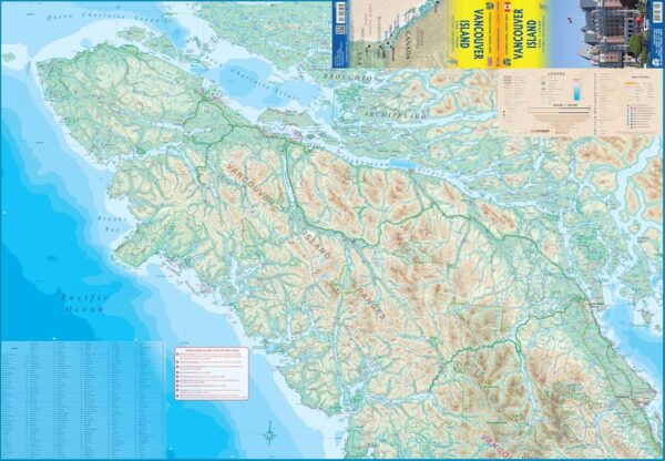Vancouver Island Map ITMB - Image 3