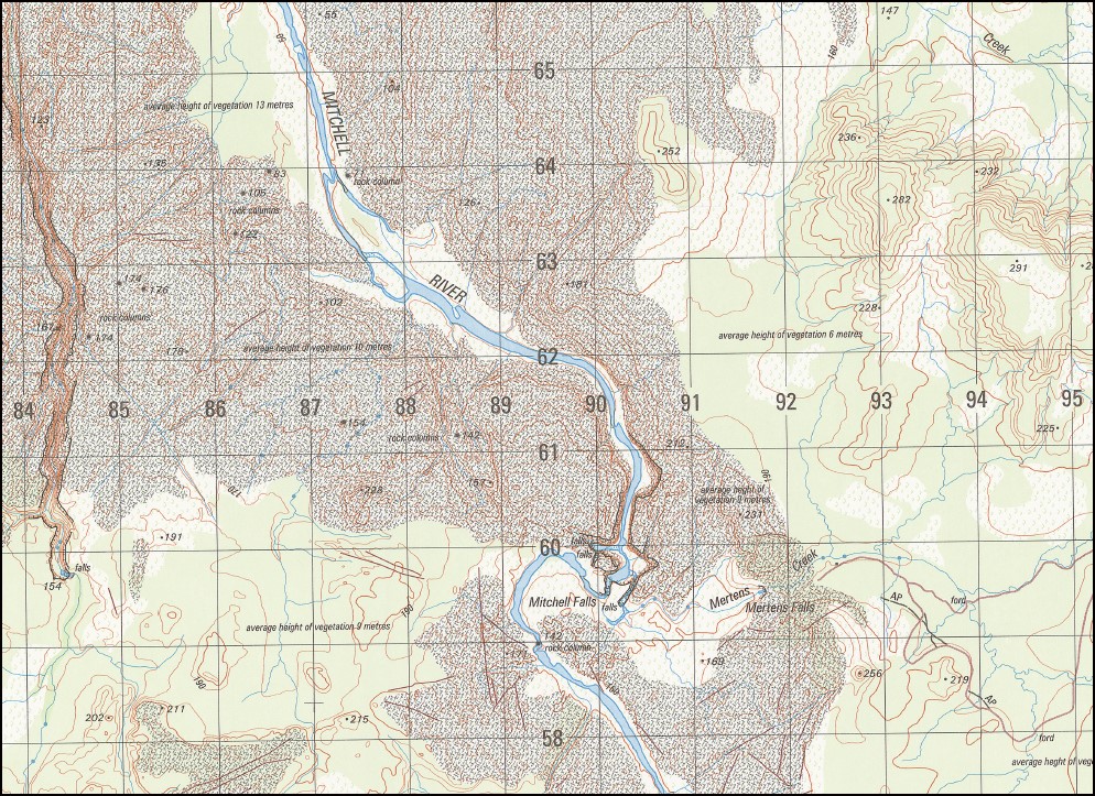 Donkins Hill 1-50000 Topographic Map 4068-3 WA - Image 2