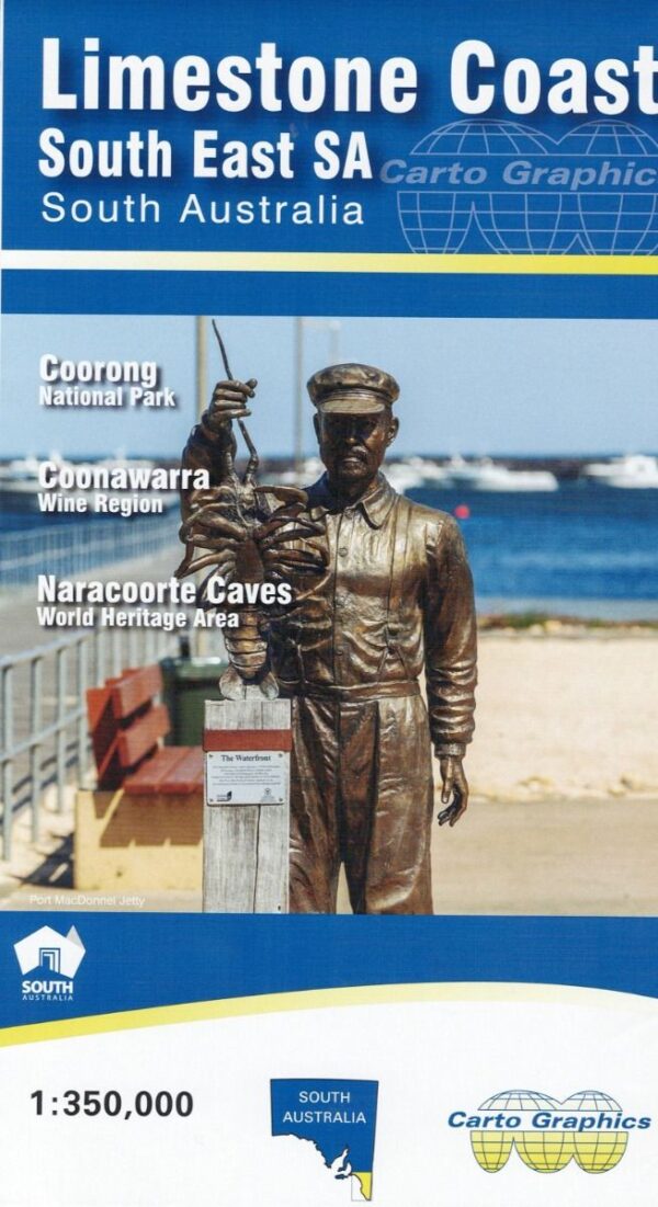 Limestone Coast South East SA Map Carto Graphics
