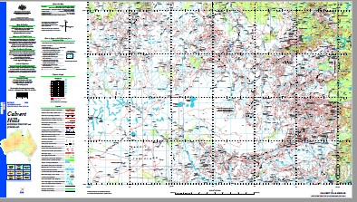 Calvert Hills 1-250,000 Topographic Map - Image 2
