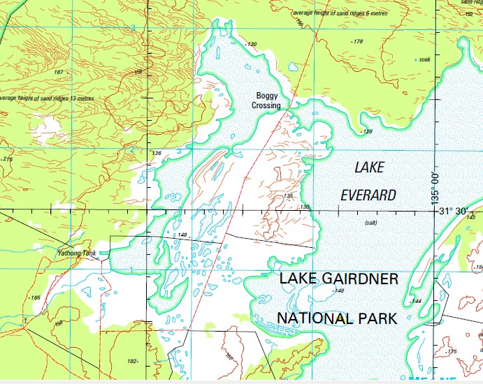 Childara 1-250,000 Topographic Map