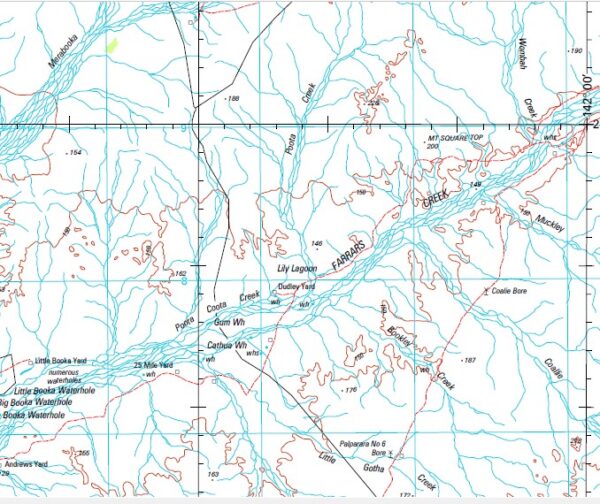 Connemara 1-250,000 Topographic Map