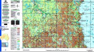 Cooktown 1-250,000 Topographic Map - Maps, Books & Travel Guides