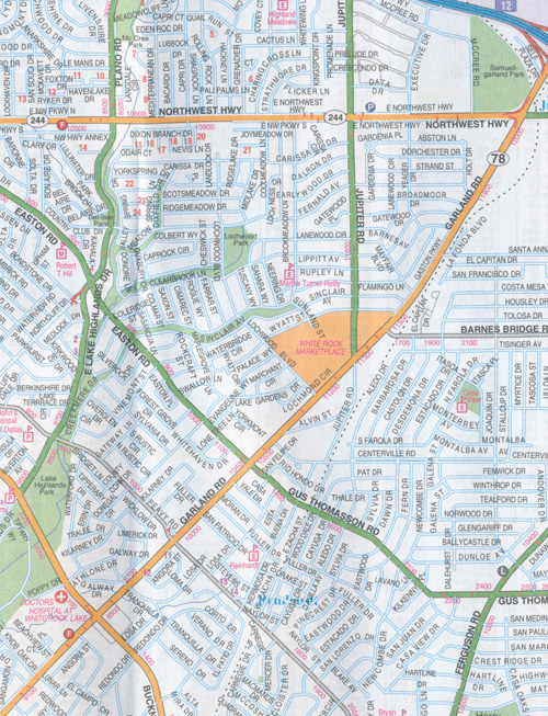 Dallas Map Rand McNally Maps, Books & Travel Guides