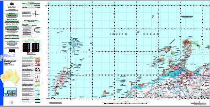 Dampier 1-250,000 Topographic Map - Image 2
