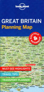 Great Britain Planning Map Lonely Planet - Maps, Books & Travel Guides
