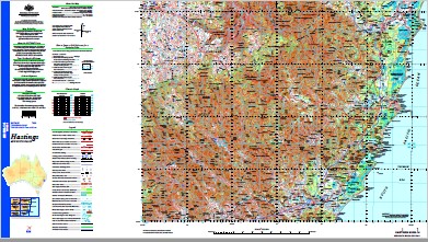 Hastings 1-250,000 Topographic Map - Image 2