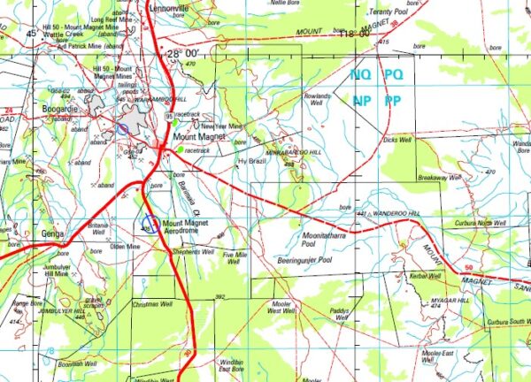 Kirkalocka 1-250,000 Topographic Map