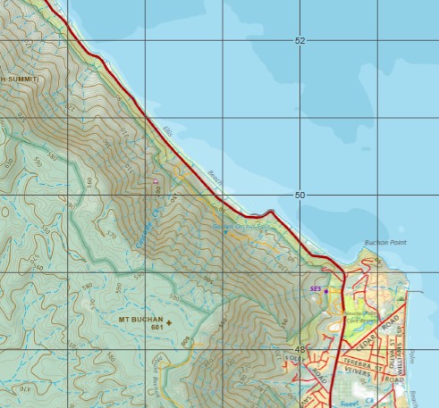 Macalister Range 1-50,000 Queensland Topographic Map - Image 2
