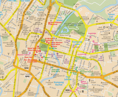 Malaysia Travel Atlas Periplus - Image 2