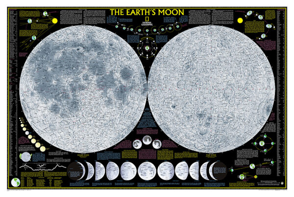 Earth’s Moon National Geographic Flat Paper