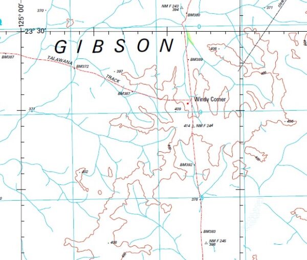 Morris 1-250,000 Topographic Map..