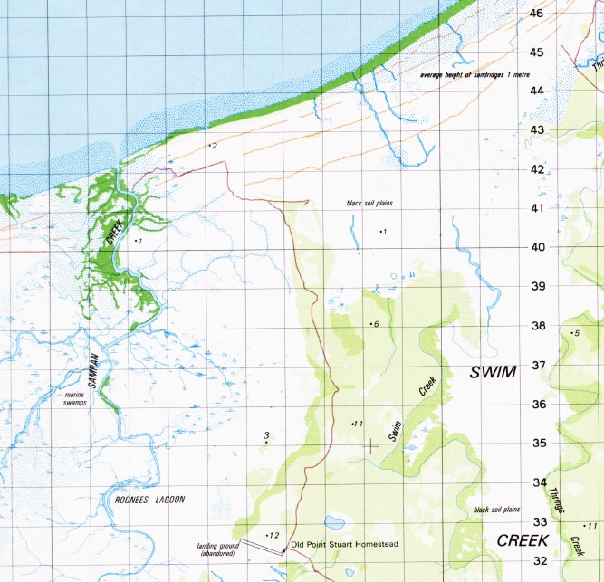 Stuart Crescent Map Point Stuart 1-100,000 Topographic Map - Maps, Books & Travel Guides