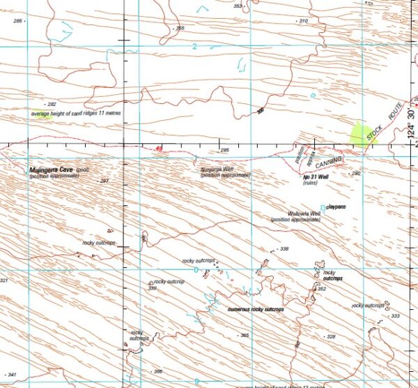 Tabletop 1-250,000 Topographic Map - Image 2