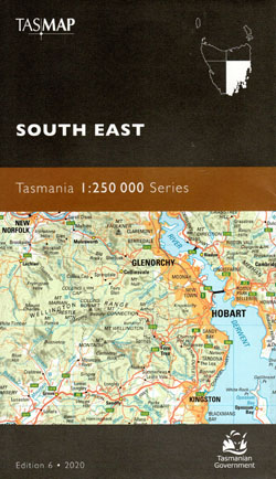 Tasmania South East 1-250,000 Topographic Map Tasmap - Maps, Books ...