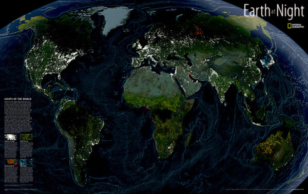 The Earth at Night National Geographic