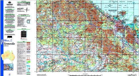 Townsville 1-250,000 Topographic Map - Image 2
