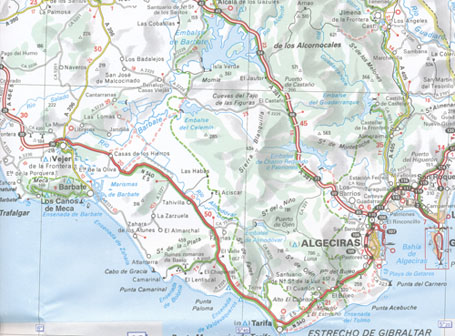 Andalucia Map 578 Michelin - Maps, Books & Travel Guides