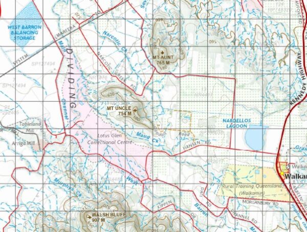 Atherton 1-50,000 Topographic Map - Image 2