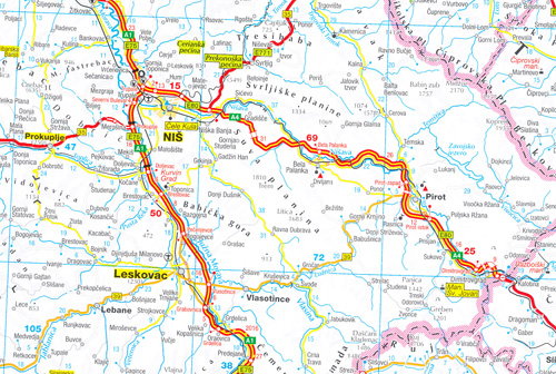 Bulgaria Map Marco Polo - Image 2