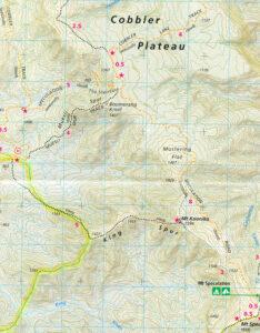 Map Howitt Buller Howitt Alpine Area Map Spatial Vision FLAT - Maps, Books ...