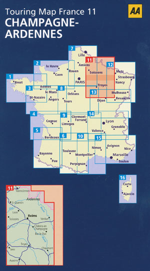 Champagne Ardennes Map 11 AA - Image 3