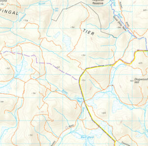 Douglas River 1-50,000 Topographic Map Tasmap - Maps, Books & Travel Guides