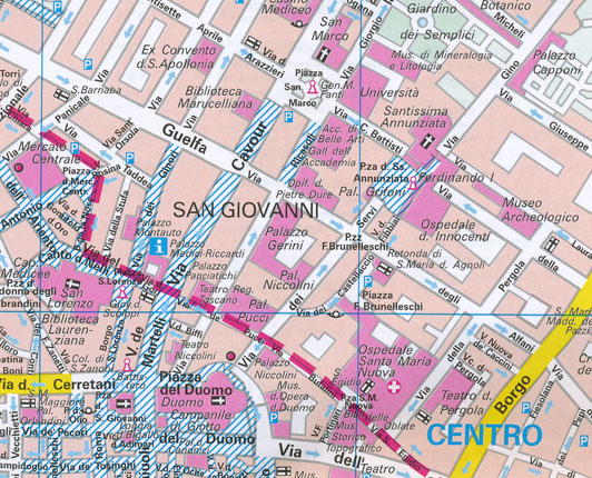 Florence Map Marco Polo - Image 2