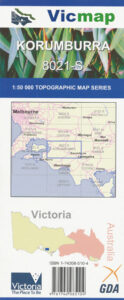 Korumburra 1 50 000 Vicmap Maps Books Travel Guides Korumburra 12 124x300 