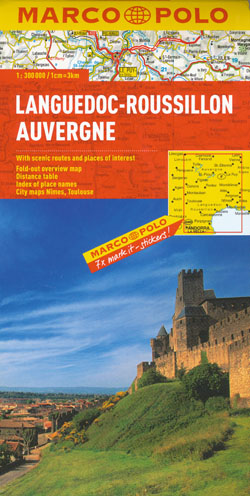 Languedoc Roussillon Auvergne Map Marco Polo