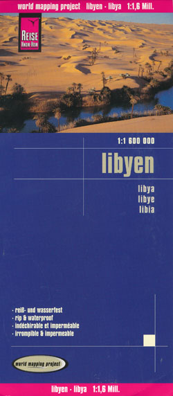 Libya Map Reise