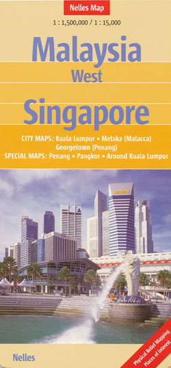 Malaysia West Singapore Map Nelles